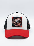 Capslab Rocket Raccoon Graphic Trucker Cap