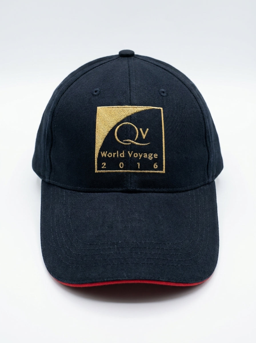 2016 World Voyage Embroidered Navy Vintage Baseball Cap