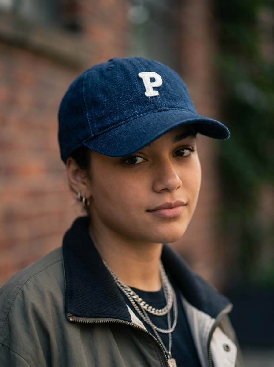 Vintage-Style Black Baseball Cap
