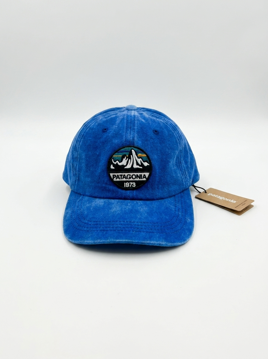 Patagonia Wash Blue Mountain Graphic Baseball Cap