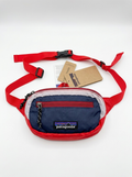 Patagonia Compact Navy and Red Lightweight Waist Bag