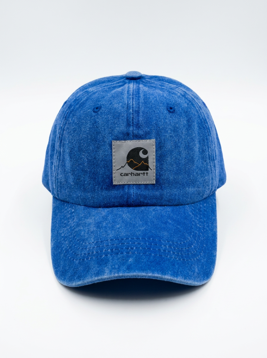 Carhartt Blue Canvas Outdoor Baseball Cap