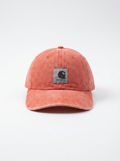 Carhartt Faded Red Adventure Series Washed Baseball Cap
