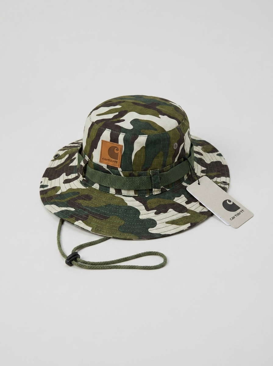 Carhartt Camouflage Boonie Hat with Adjustable Hat