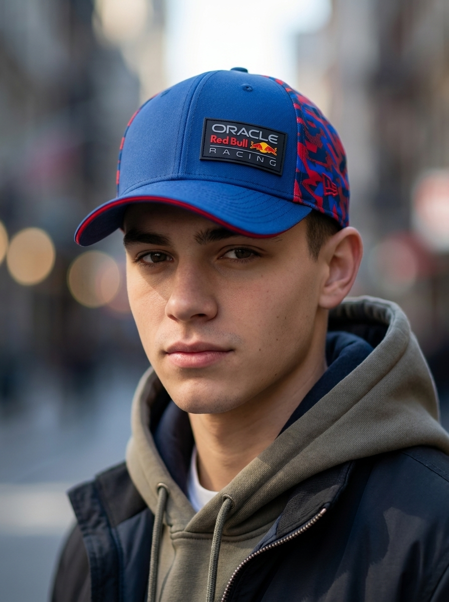 New Era Navy Oracle Red Bull Racing 9FORTY Adjustable Hat