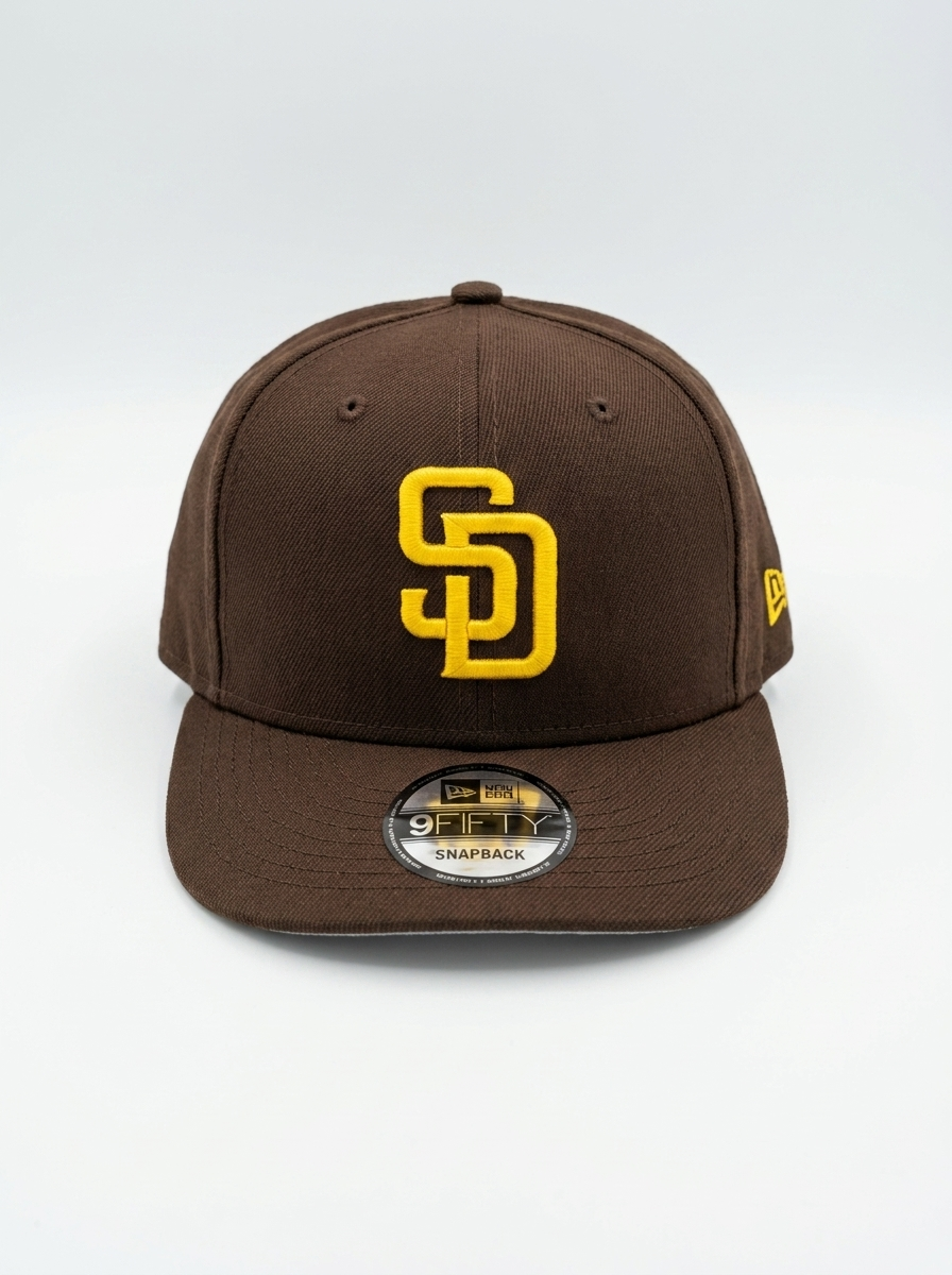 New Era San Diego Padres Brown/Gold 9FIFTY Snapback Cap