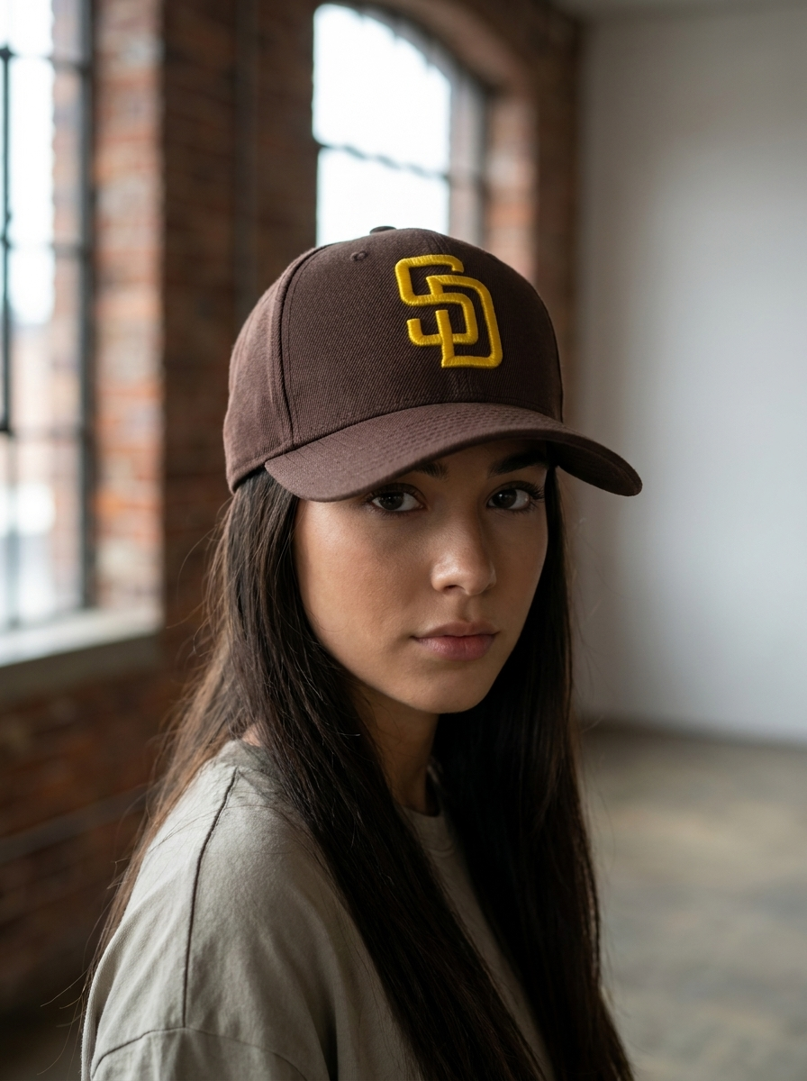 New Era San Diego Padres Brown/Gold 9FIFTY Snapback Cap