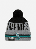 New Era Seattle Mariners Gray Cuffed Beanie